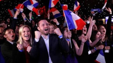 The far right is ahead in the European elections