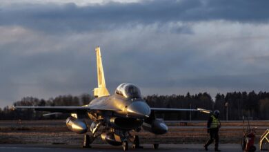 Transporting F-16 fighters to Ukraine