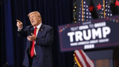 Trump Warns Middle East