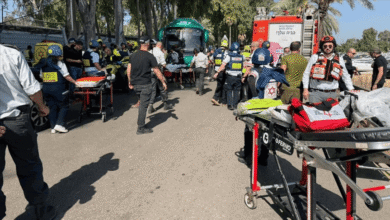 Israeli police at the scene of the operation, October 27, 2024