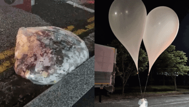 North Korea launches garbage-laden balloons into South Korea 1