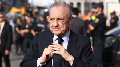 فلورنتينو بيريز يبرر مقاطعة ريال مدريد لحفل الكرة الذهبية