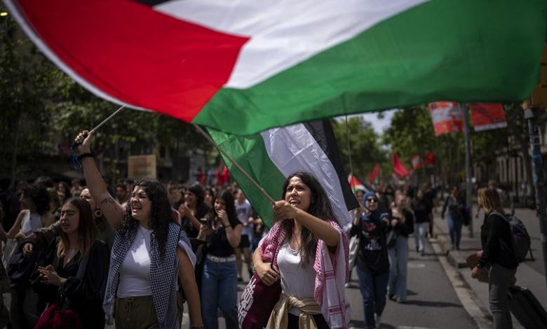 50 Spanish cities witnessed artistic events in solidarity with Palestine