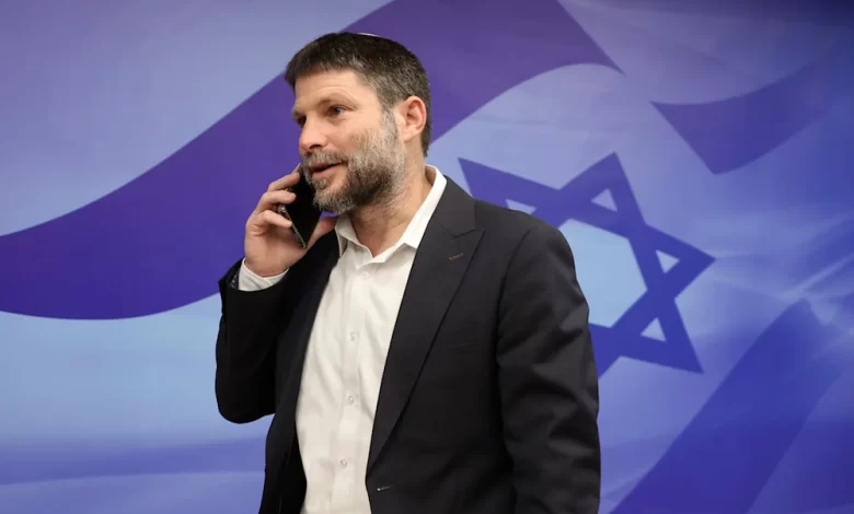 Israeli finance minister