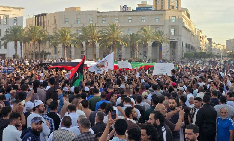 ليبيا: استمرار المظاهرات المطالبة برحيل حكومة الدبيبة