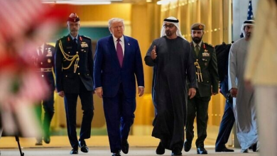 بن زايد وترامب يبحثان عدداً من القضايا الإقليمية والدولية وجهود وقف النار عن غزة