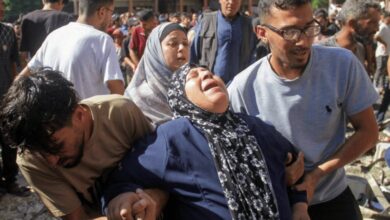 Une frappe israélienne vise une école pour personnes déplacées à Jabalia