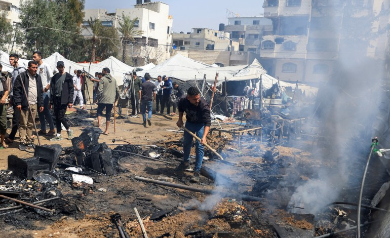 إسرائيل تقتل الفلسطينيين قرب مصائد الموت الأمريكية وتستهدف خيام النازحين