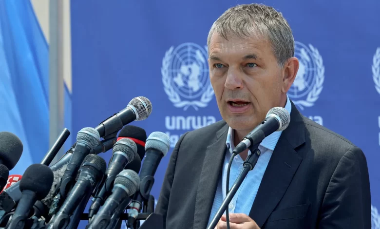 UNRWA chief warns