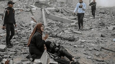 Dozens of Palestinians killed by Israeli forces in the Gaza Strip