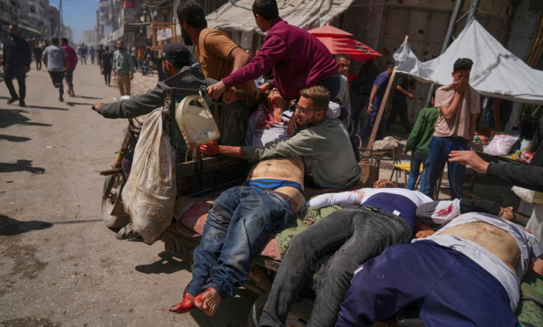 يوم دام من جرائم الاحتلال الإسرائيلي في غزة