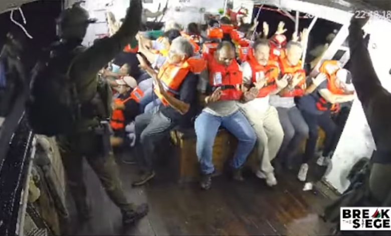 IOF boards Handala ship