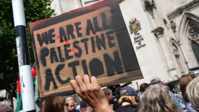 حركة (فلسطين أكشن) تفوز بحق الطعن على قرار الحكومة البريطانية حظرها