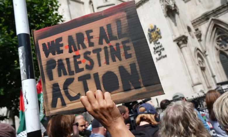 حركة (فلسطين أكشن) تفوز بحق الطعن على قرار الحكومة البريطانية حظرها