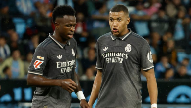 مبابي وفينيسيوس ثنائي ريال مدريد