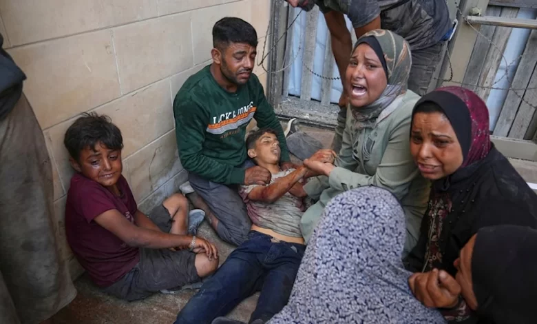 Dozens of Palestinians killed