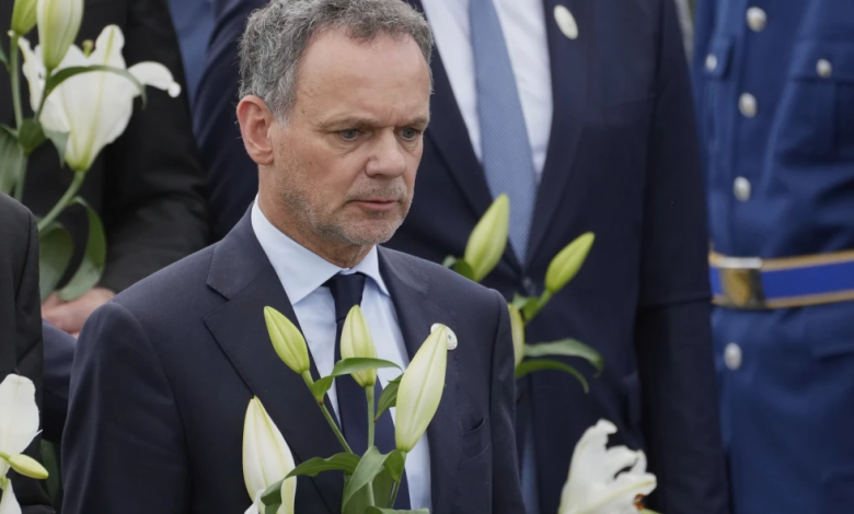 Dutch Foreign Minister Casper Veldkamp