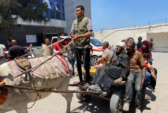 Israeli Drone Attacks on Tents
