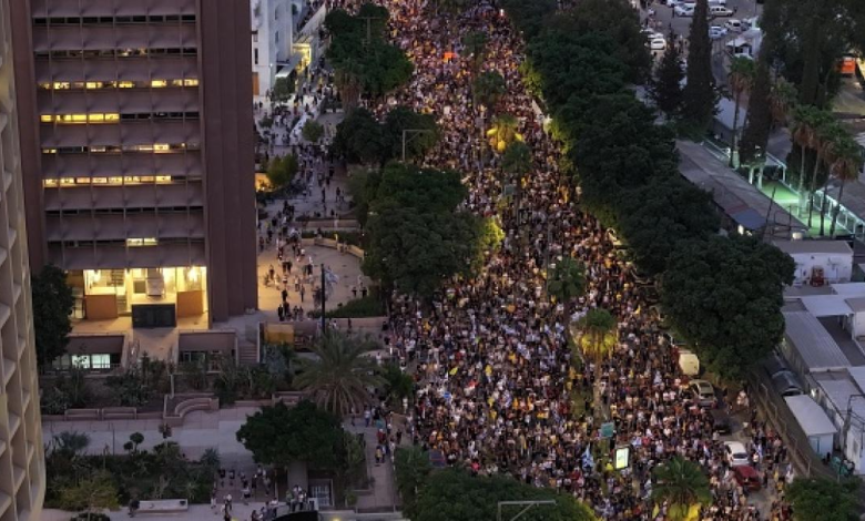 Massive protests
