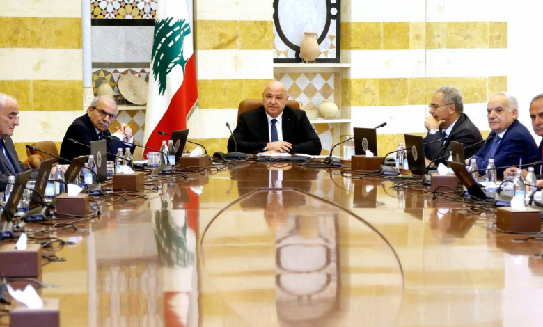 Le gouvernement libanais charge l'armée de préparer un plan pour le monopole des armes