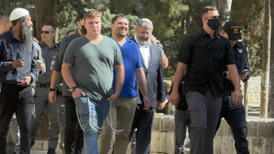 الإرهابي بن غفير يقتحم المسجد الأقصى ويدعو لاحتلال كامل قطاع غزة