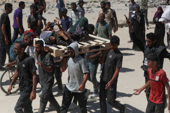 Le bilan des morts dans la bande de Gaza s'élevait à 61 258