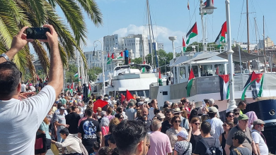 Ships of the Global Resilience Flotilla sail for Gaza