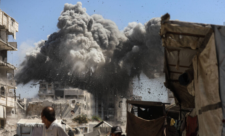 Bloody Night in Gaza: Israeli Airstrikes Destroy Residential and Kill Palestinians