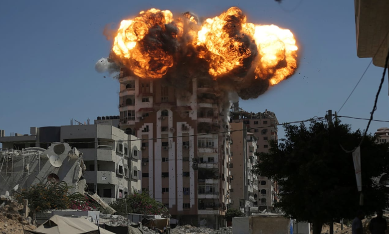 Les frappes israéliennes se poursuivent dans différentes zones de la bande de Gaza