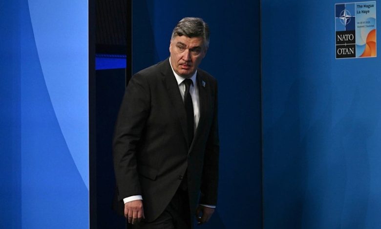 Croatian President refuses to meet Israeli FM over Gaza genocide