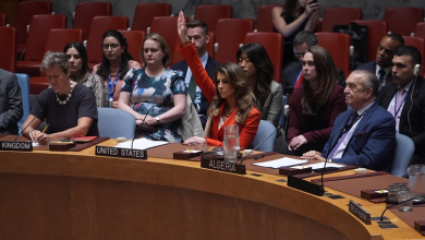 US veto blocks UN Security Council Gaza ceasefire resolution