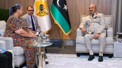 Khalifa Haftar meets with the UN envoy to review the new roadmap