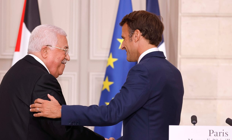 Macron conditions the release of hostages held in Gaza on opening an embassy in Palestine