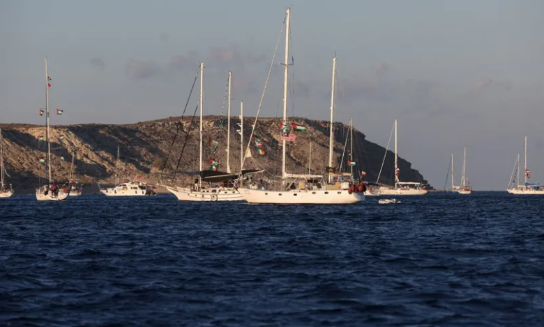 La Flottille mondiale Sumud annonce son entrée dans la zone à haut risque