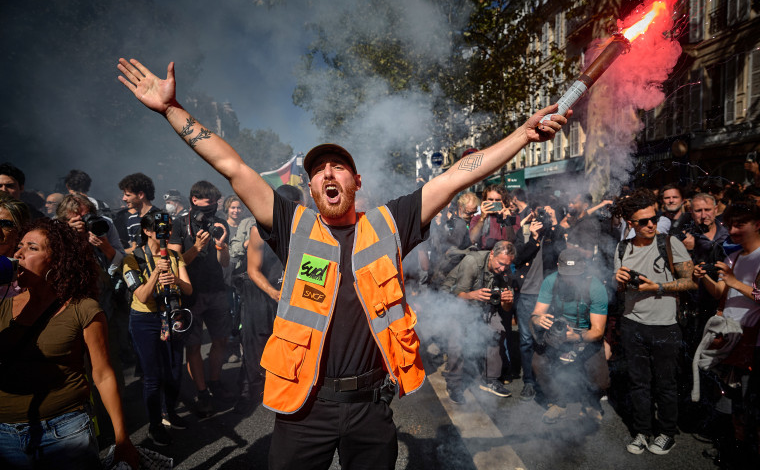 La France connaît une nouvelle journée de grève et manifestations